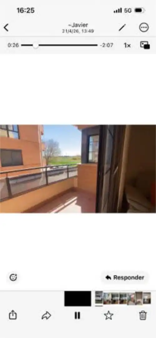 Balcony of Flat for sale in Massalfassar