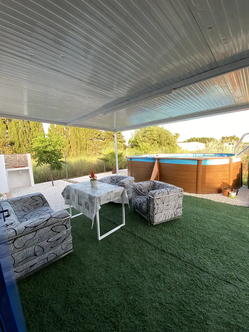 Casa o chalet de alquiler en Carretera las Parcelas de Roche, 208, Roche Terraza de Casa o chalet de alquiler en Conil de la Frontera con Aire acondicionado, Calefacción y Jardín privado