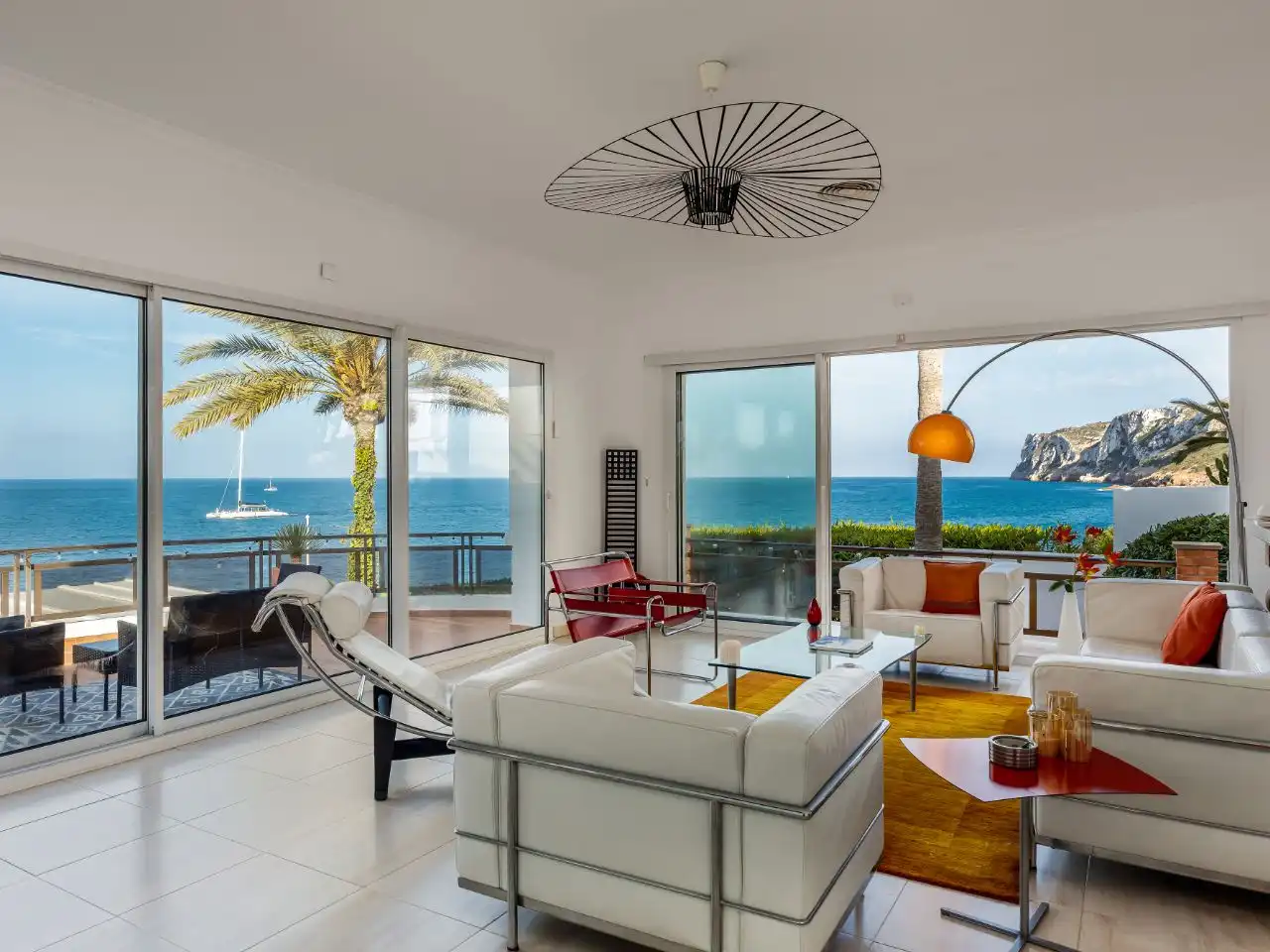 Casa o chalet de alquiler en Carretera Provincial del Barranc del Monyo, 150, Las Rotas / Les Rotes Sala de estar de Casa o chalet de alquiler en Dénia con Aire acondicionado, Calefacción y Jardín privado