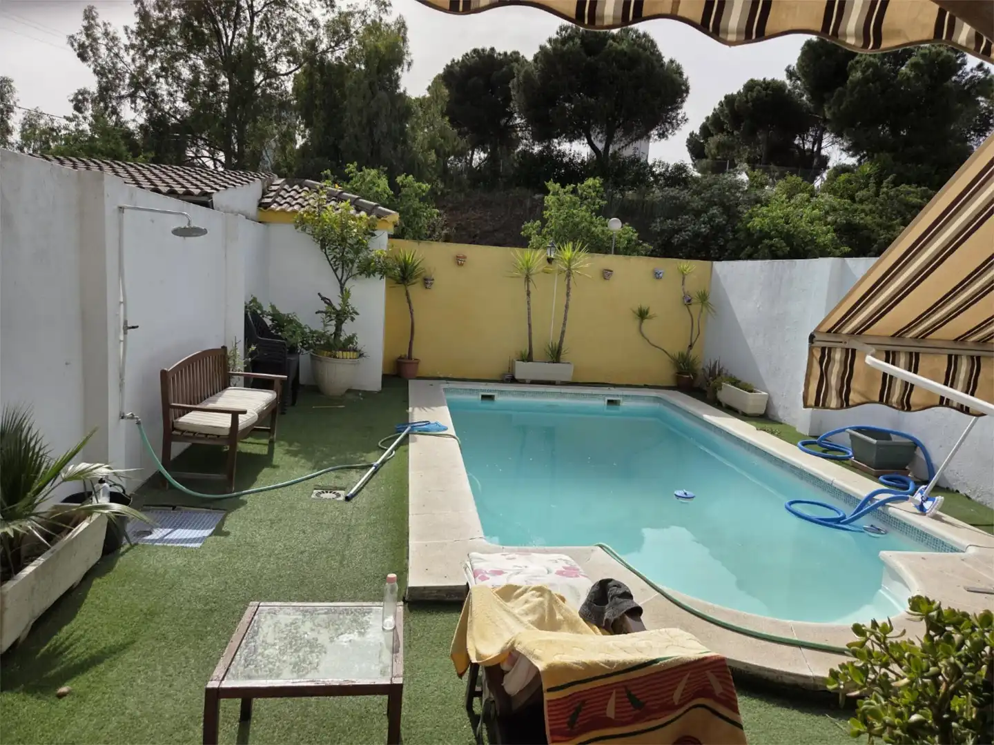 Piscina de Casa adosada en venta en Lobón con Aire acondicionado, Calefacción y Terraza