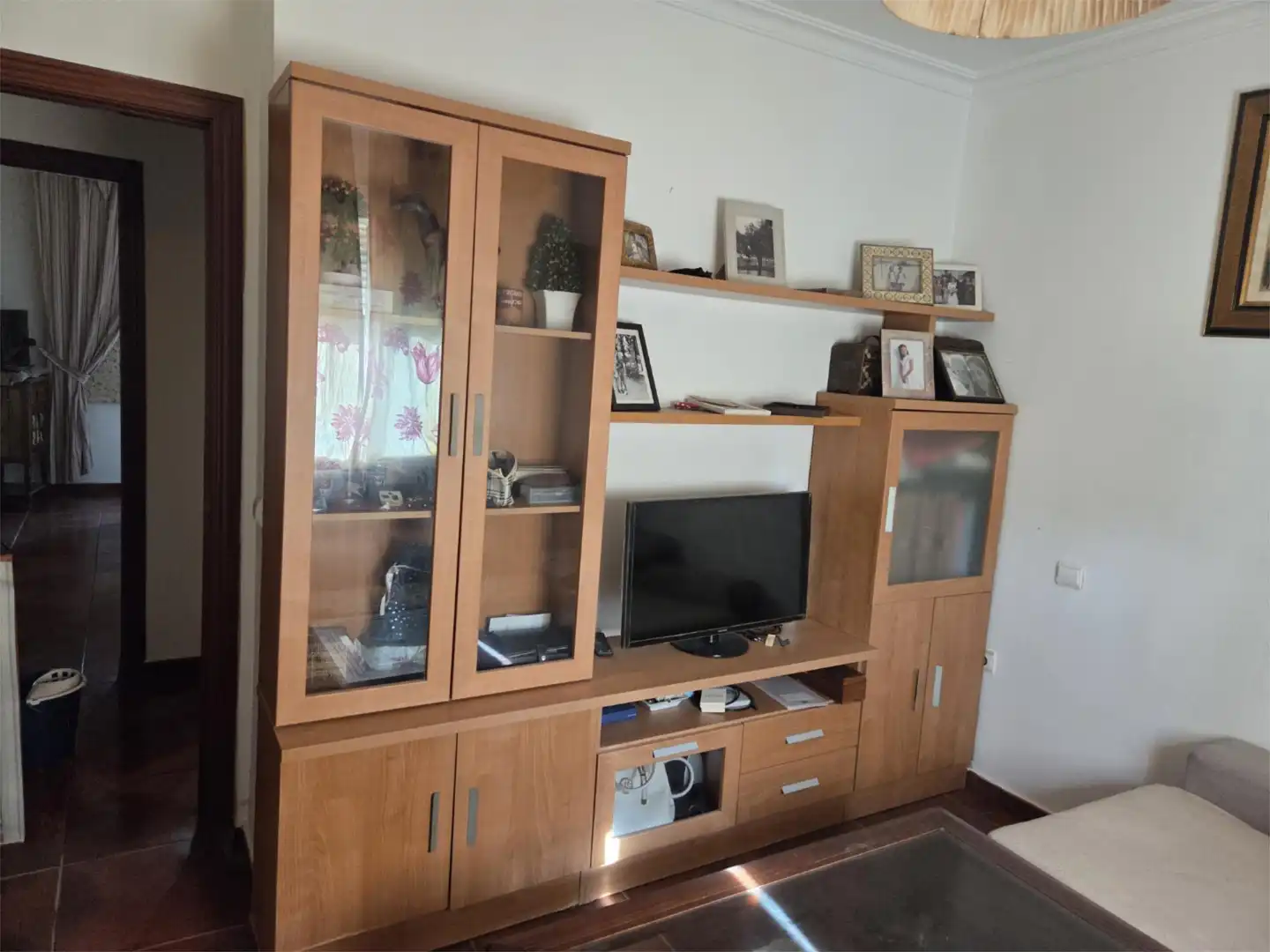 Sala de estar de Casa adosada en venta en Lobón con Aire acondicionado, Calefacción y Terraza