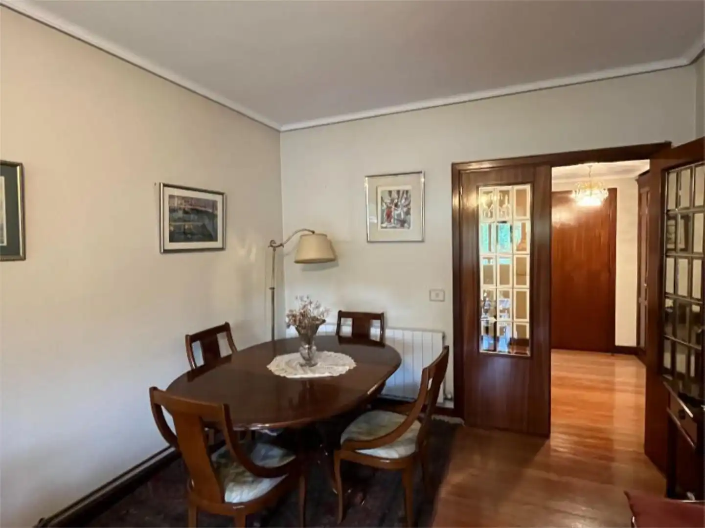 Flat for sale in Avenida de San Adrián, 14, San Adrián Dining room of Flat for sale in Bilbao with Heating, Furnished and Community parking
