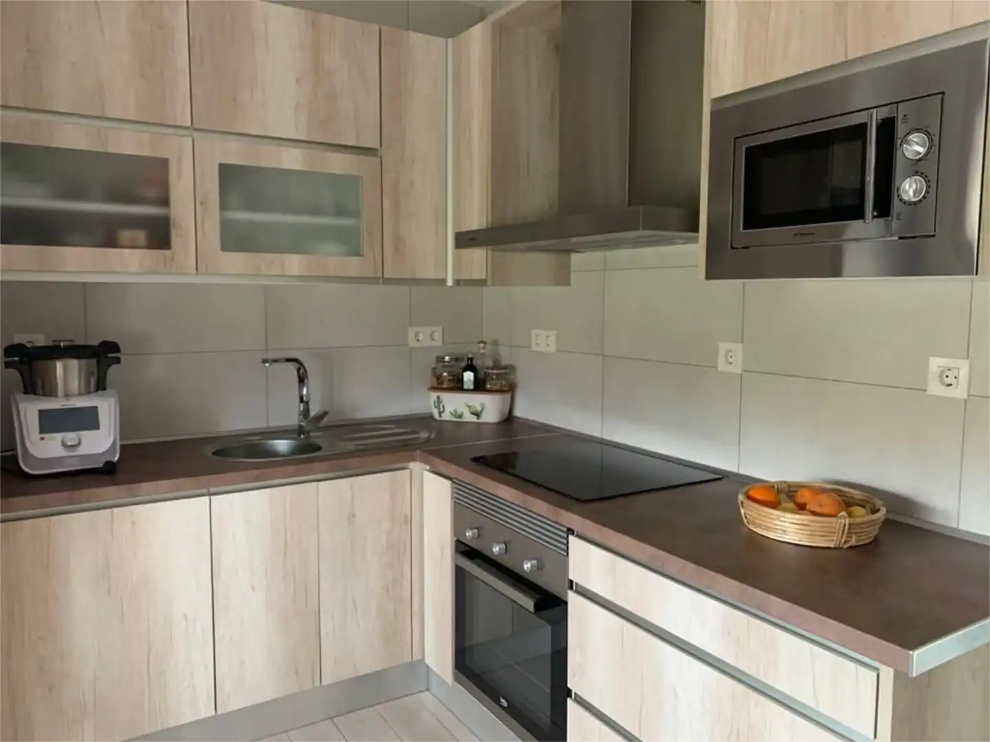 Kitchen of Flat for rent in Peal de Becerro  with Air Conditioner, Furnished and Balcony