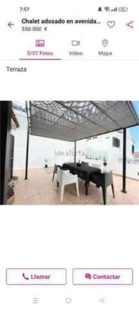 Terrace of Detached homes for rent in Adeje  with Terrace, Storage room and Swimming Pool
