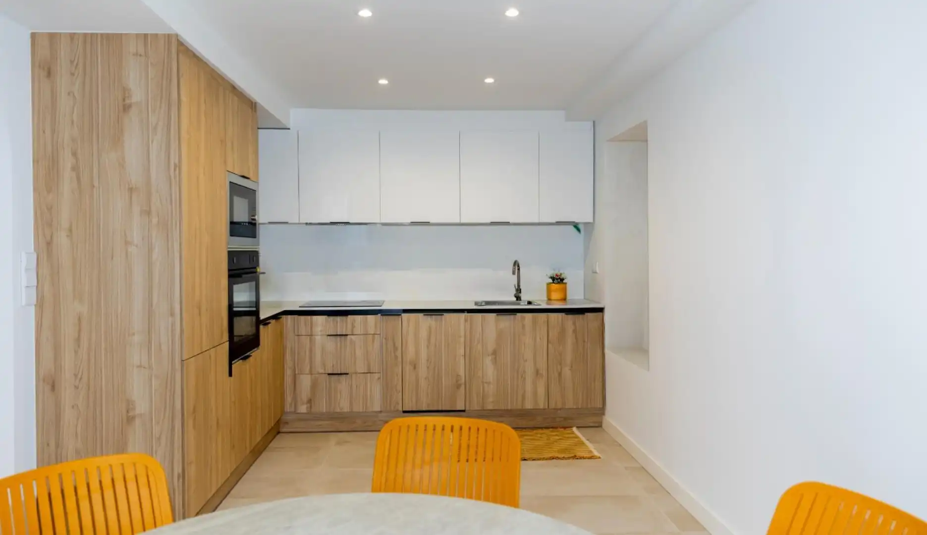 Kitchen of Houses for sale in Carballo  with Private garden, Parquet flooring and Furnished