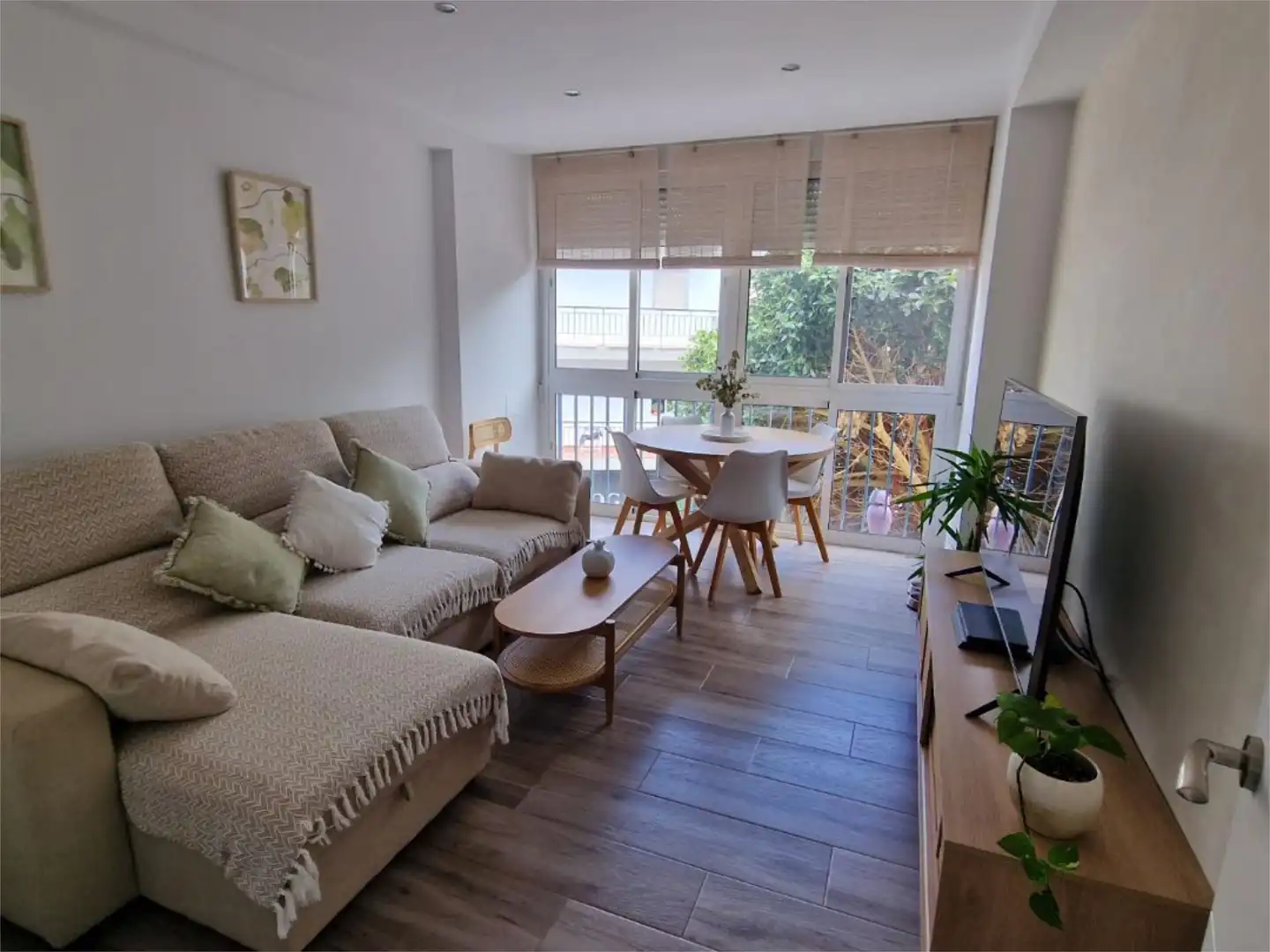 Wohnzimmer von Wohnung zum Verkauf in Salobreña mit Klimaanlage und Terrasse