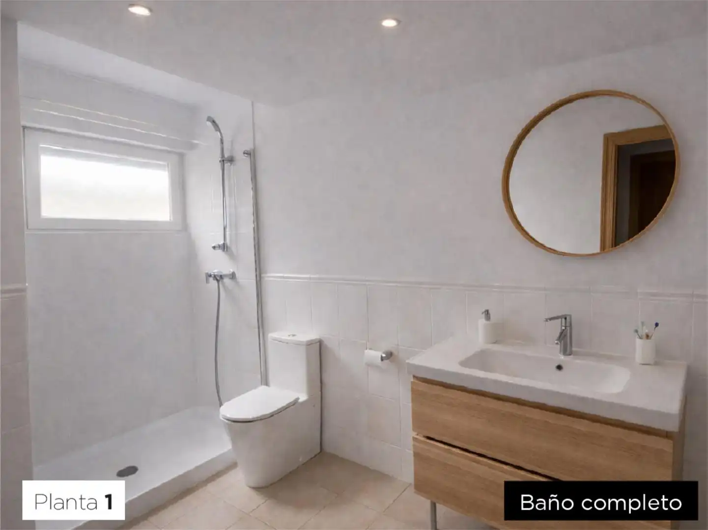 Bathroom of Houses for sale in Iza / Itza  with Heating, Private garden and Terrace