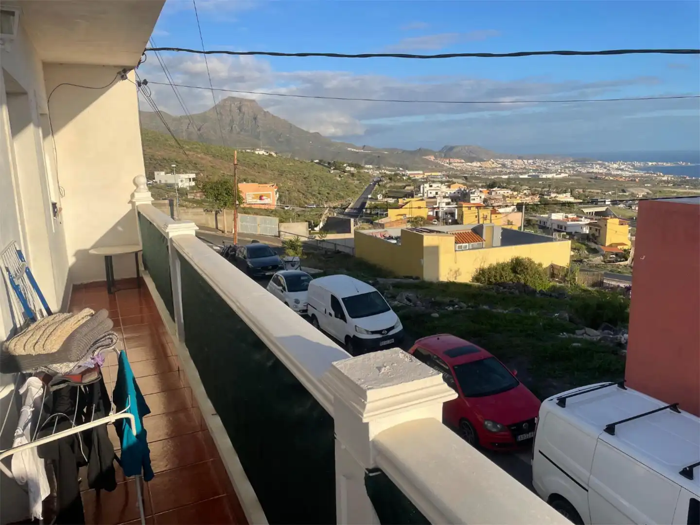 Vista exterior de Piso de alquiler en Adeje con Amueblado y Balcón