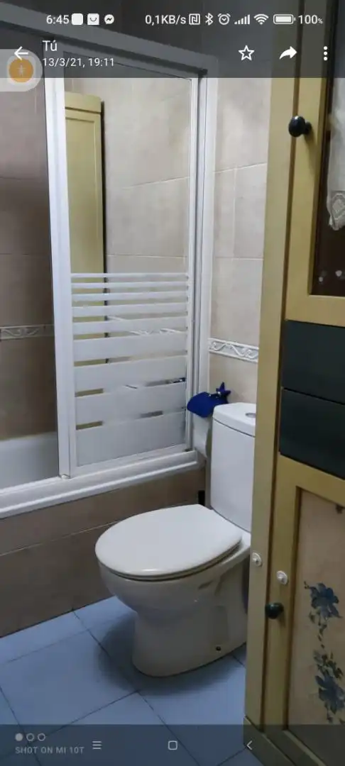 Badezimmer von Wohnung zum Verkauf in Espirdo mit Heizung, Terrasse und Abstellraum