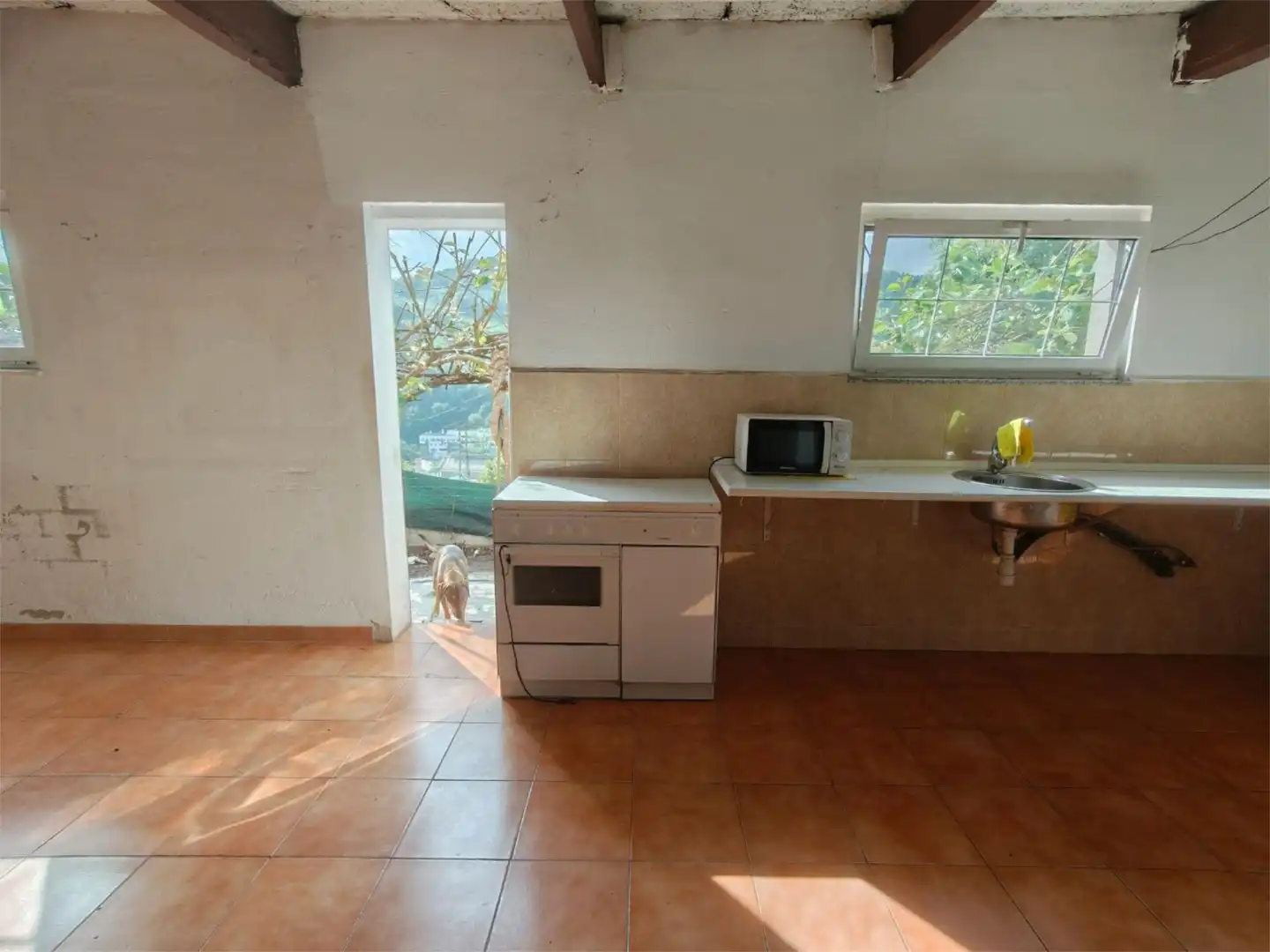Piso en venta en Lugar Villarin, 4, San Claudio - Trubia - Las Caldas Cocina de Piso en venta en Oviedo con Terraza