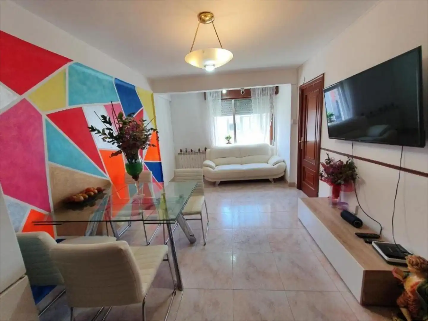 Piso en venta en Rúa Maceiras, 22, Teis Sala de estar de Piso en venta en Vigo con Calefacción y Amueblado