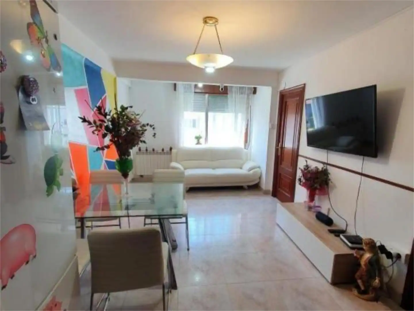 Piso en venta en Rúa Maceiras, 22, Teis Sala de estar de Piso en venta en Vigo con Calefacción y Amueblado