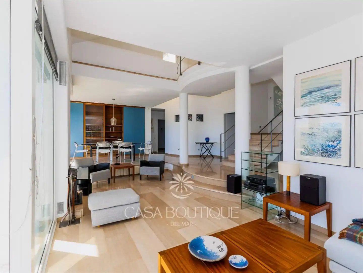 Houses for sale in Calle Petrer, 16, Puerto Living room of Houses for sale in Jávea / Xàbia with Air Conditioner, Heating and Private garden
