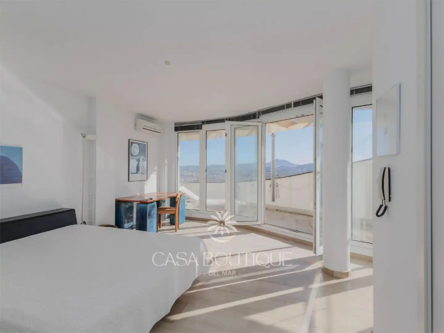 Houses for sale in Calle Petrer, 16, Puerto Bedroom of Houses for sale in Jávea / Xàbia with Air Conditioner, Heating and Private garden