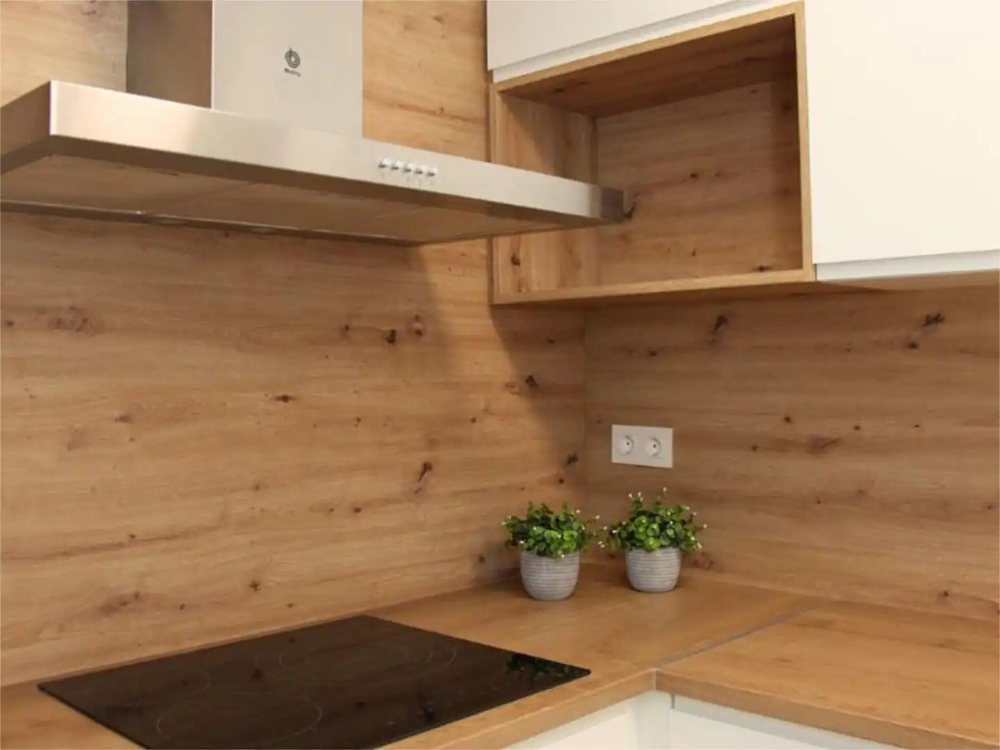 Küche von Wohnung zum Verkauf in Tauste mit Klimaanlage, Terrasse und Balkon