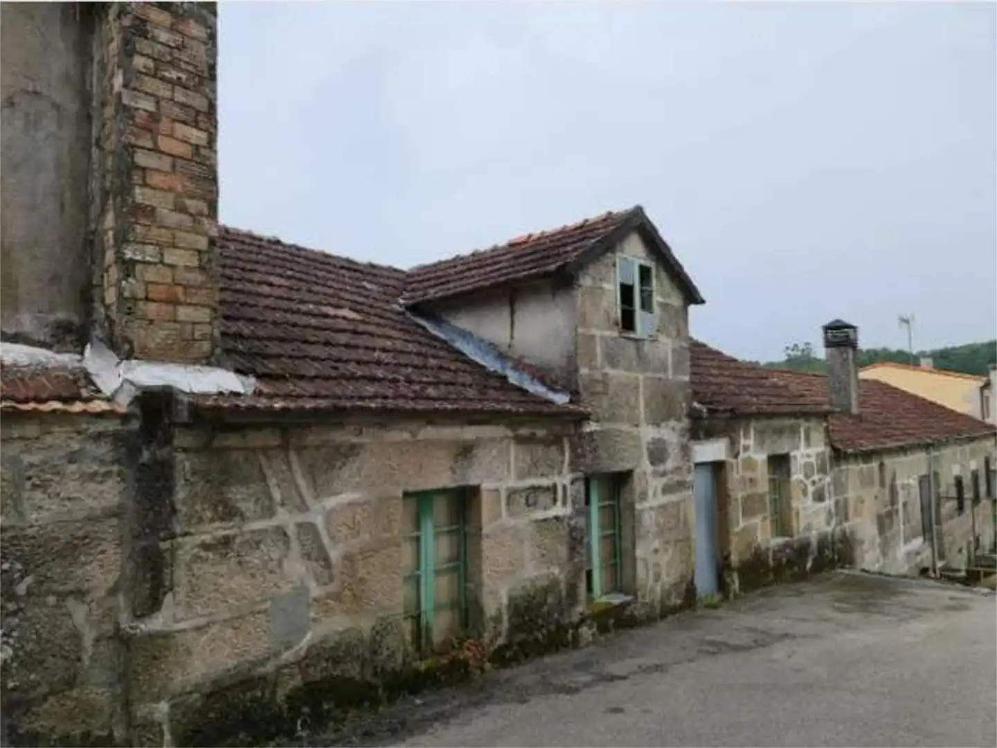 Vista exterior de Casa adosada en venta en Ponte Caldelas