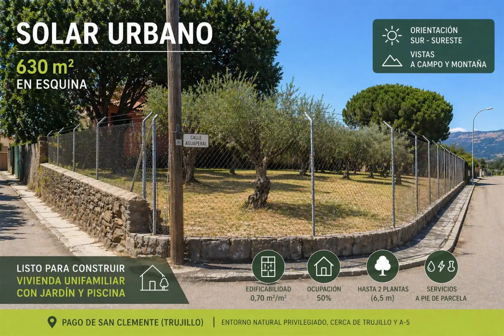 Vista exterior de Terreno en venta en Trujillo