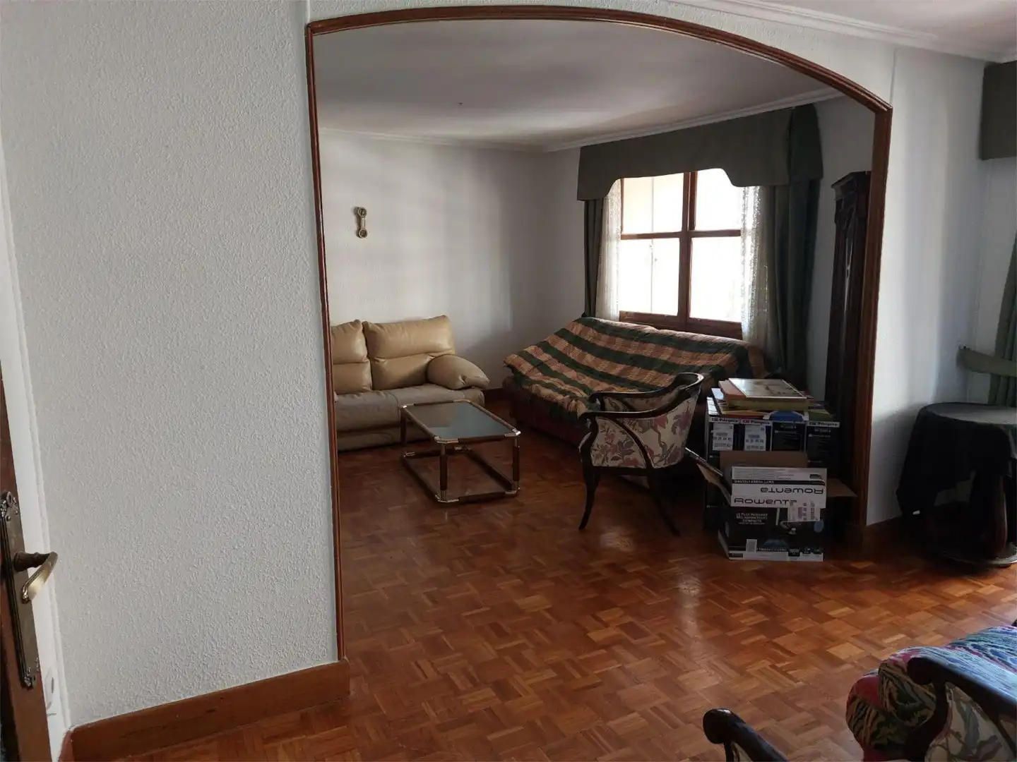 Sala de estar de Piso de alquiler en Haro con Terraza