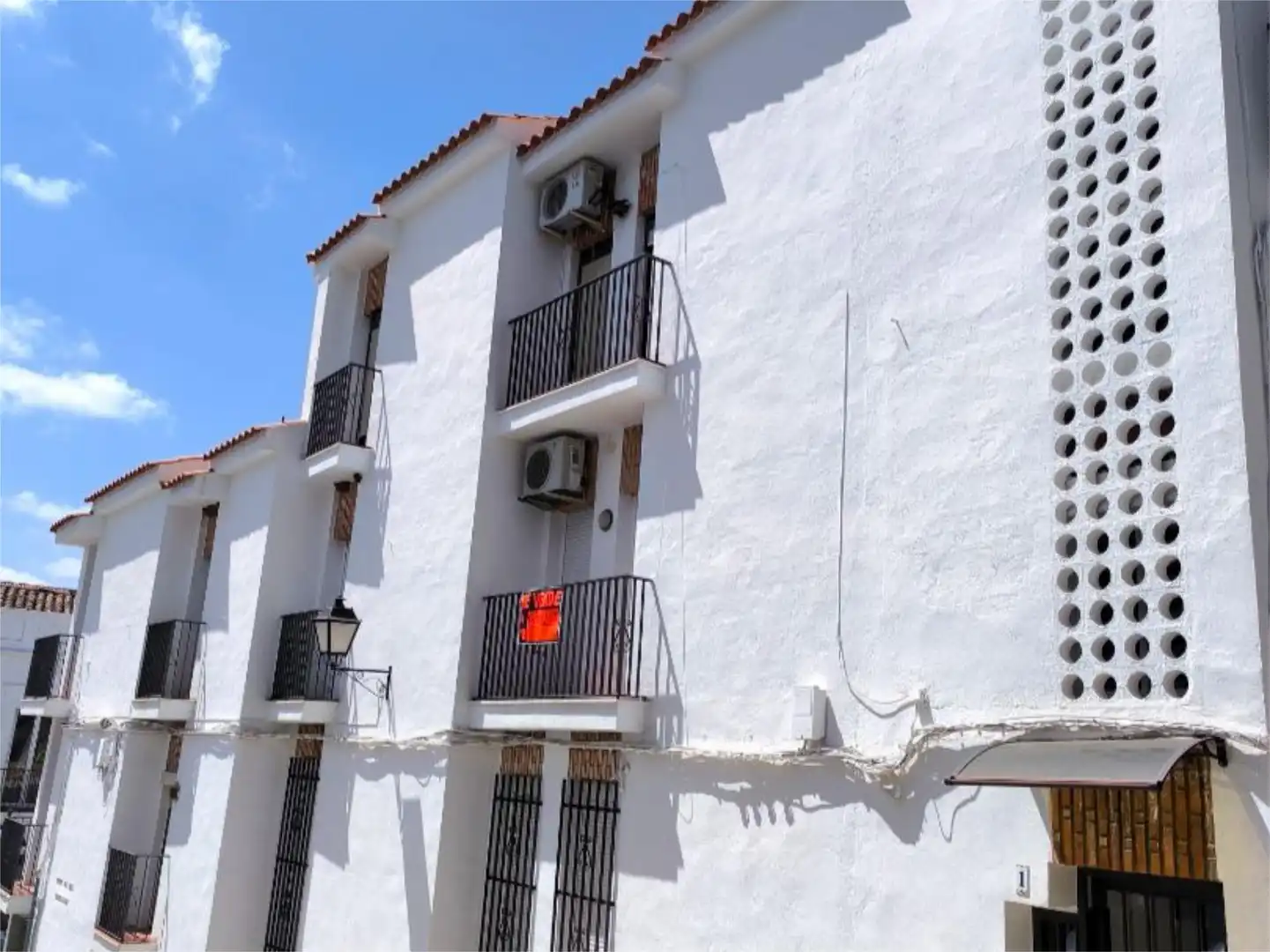 Vista exterior de Pis en venda en Cortegana amb Aire condicionat, Calefacció i Terrassa