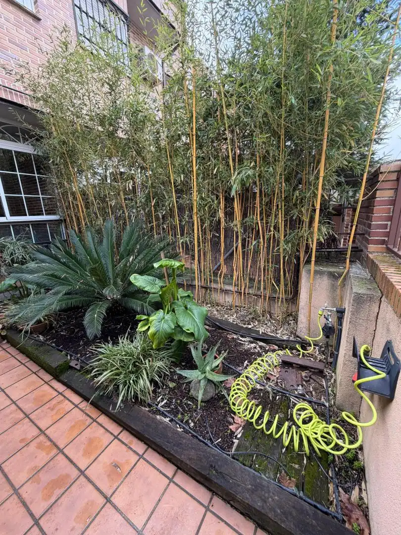 Garden of Houses for sale in Fuenlabrada  with Air Conditioner, Heating and Private garden