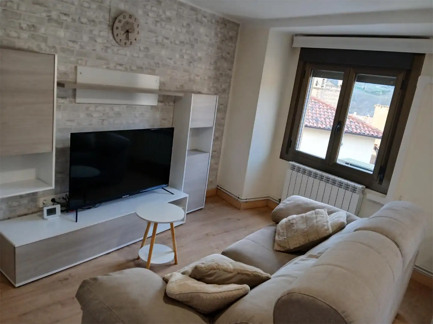 Sala de estar de Piso en venta en Ágreda con Aire acondicionado, Calefacción y Parquet