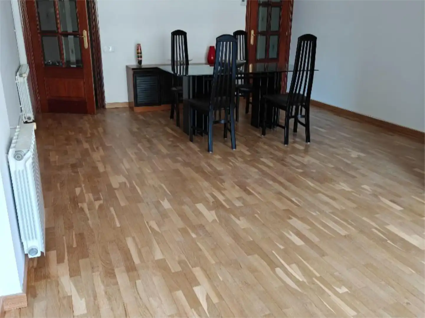 Esszimmer von Wohnung zur Miete in  Barcelona Capital mit Klimaanlage, Heizung und Parkett