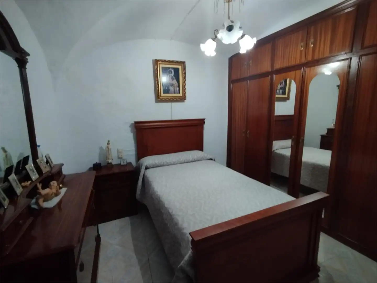 Habitación de Casa adosada en venta en Alcuéscar con Amueblado
