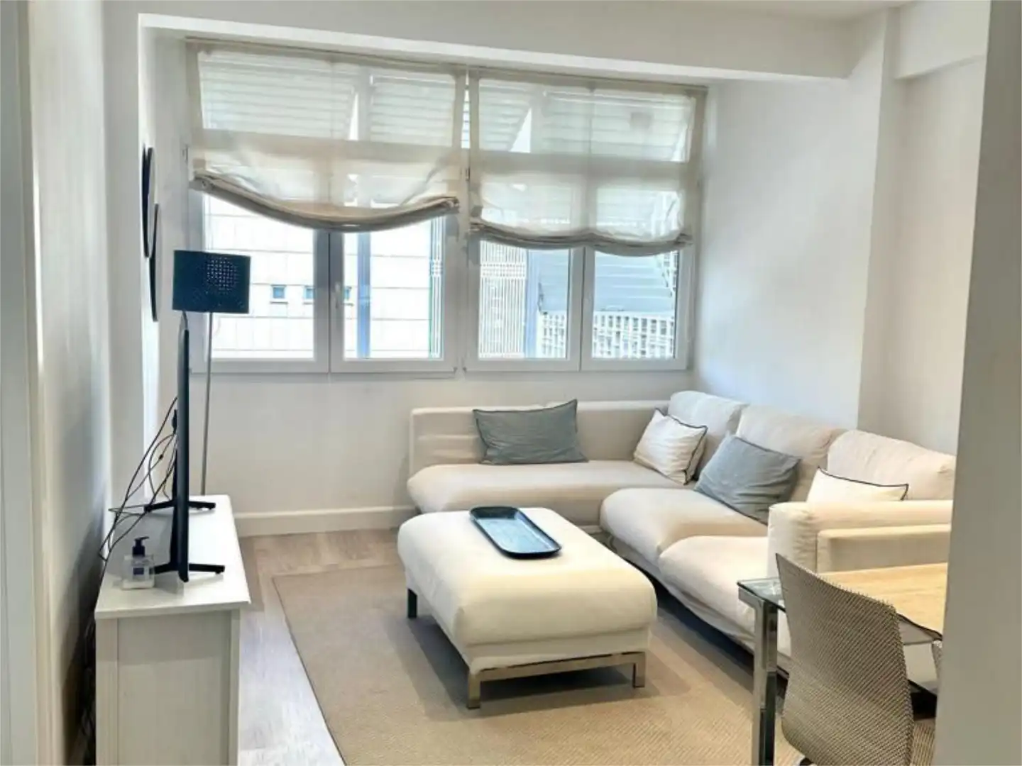 Wohnung zur Miete in Calle de Núñez de Balboa, 118, El Viso Wohnzimmer von Wohnung zur Miete in Madrid mit Klimaanlage, Heizung und Privatgarten