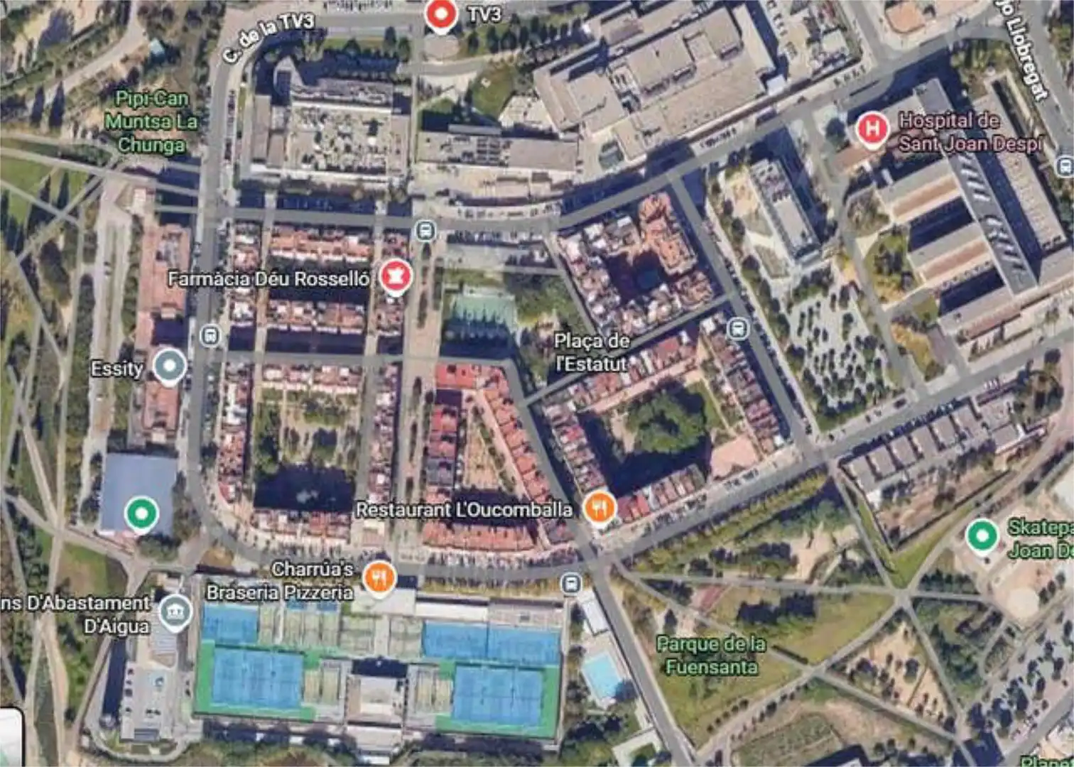 Vista exterior de Piso en venta en Sant Joan Despí con Terraza