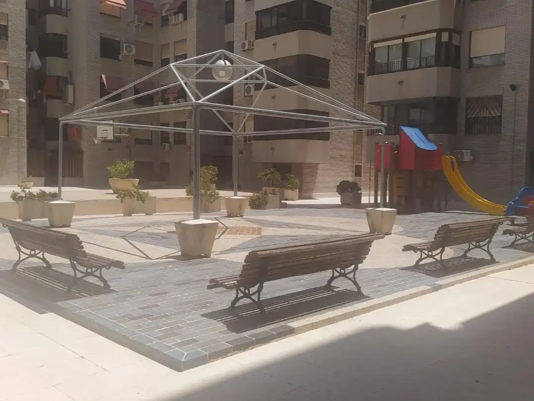 Terrace of Flat for sale in Alicante / Alacant  with Air Conditioner, Terrace and Swimming Pool