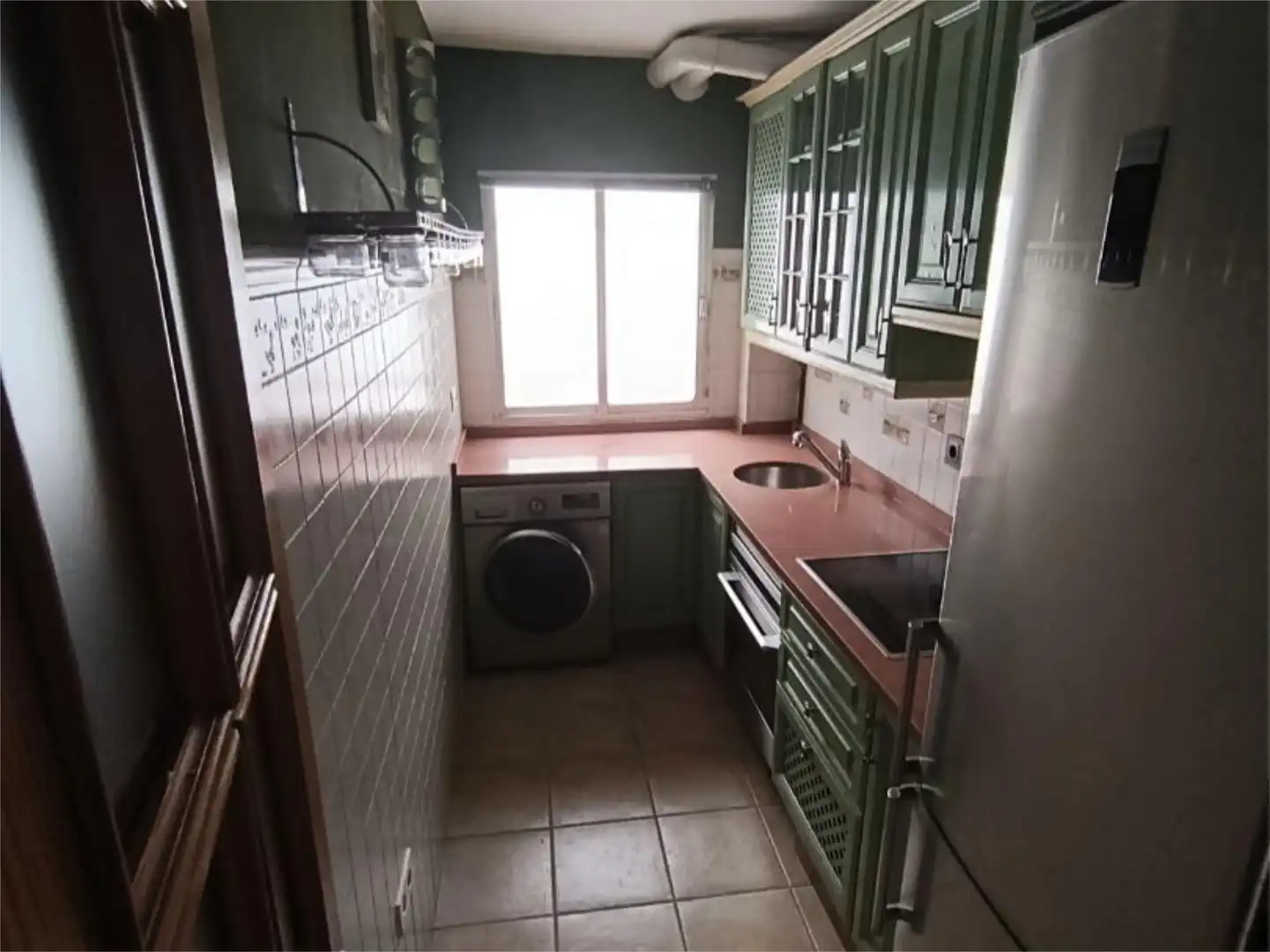 Cocina de Piso de alquiler en  Sevilla Capital con Aire acondicionado, Calefacción y Parquet