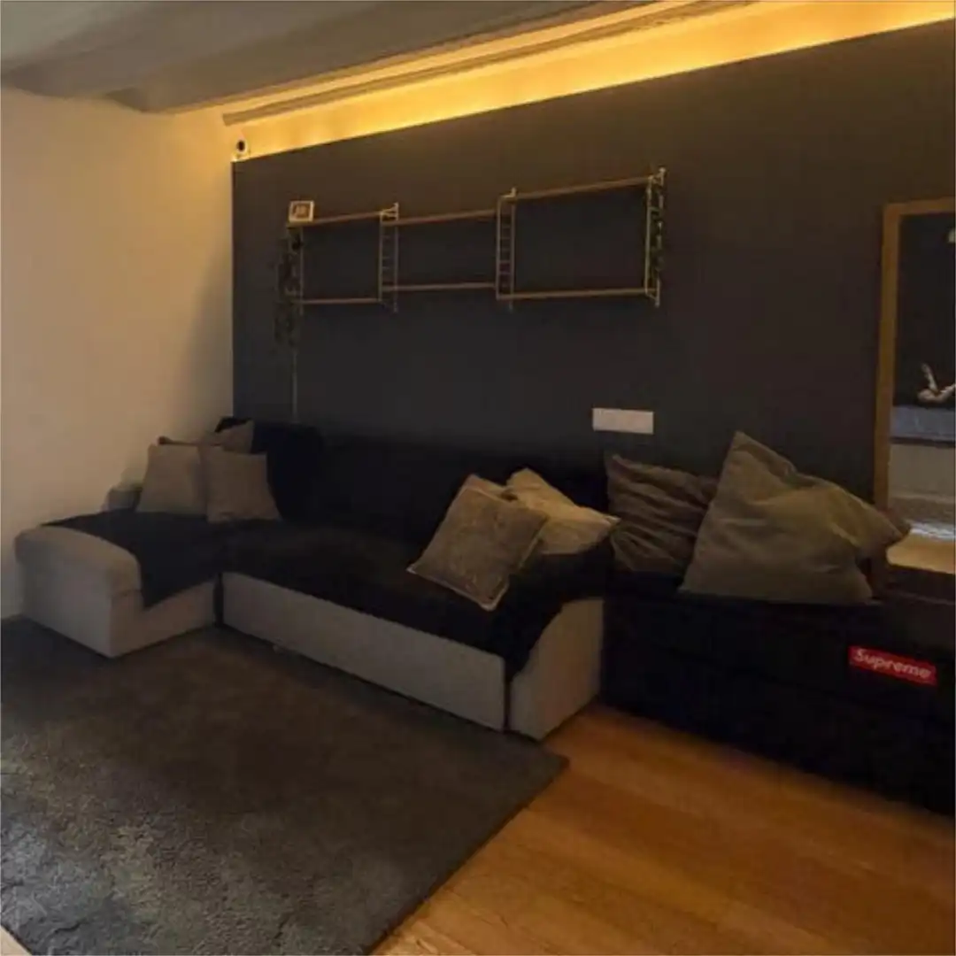 Sala de estar de Piso de alquiler en  Barcelona Capital