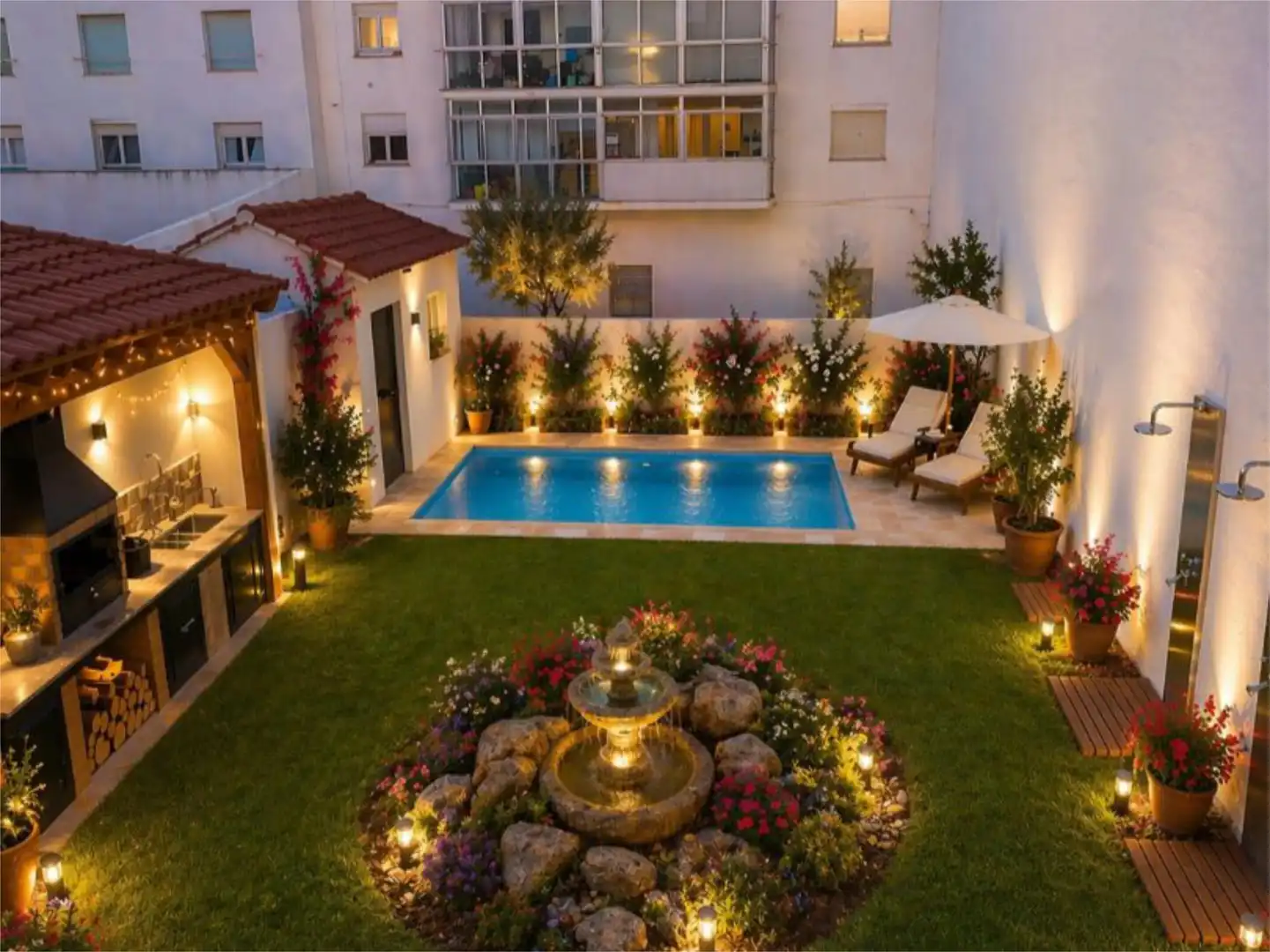 Habitación en Calle del Obispo Almarcha, 12, El Ejido - Santa Ana Piscina de Apartamento para compartir en León Capital con Calefacción, Jardín privado y Parquet