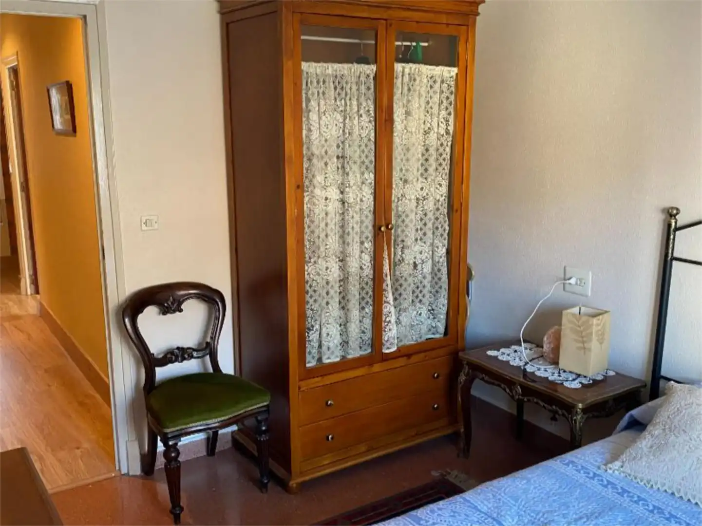 Schlafzimmer von Wohnung zum Verkauf in Tudela mit Klimaanlage und Balkon