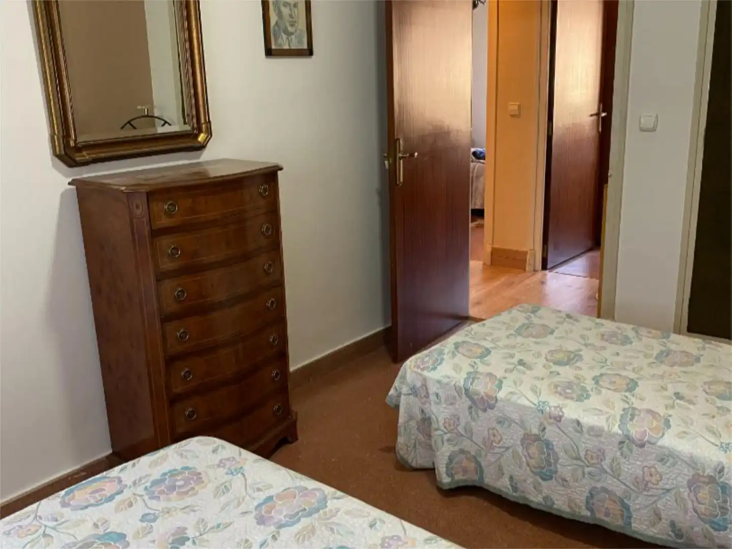 Schlafzimmer von Wohnung zum Verkauf in Tudela mit Klimaanlage und Balkon