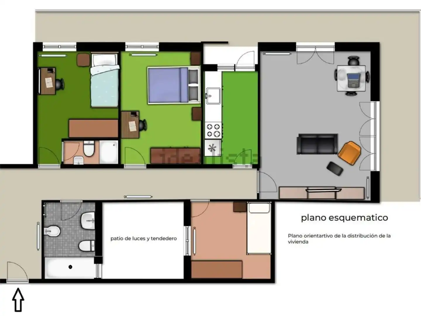 Piso en venta en Carrer de Josep Anselm Clavé, 16, Centre Piso en venta en Lloret de Mar con Aire acondicionado, Terraza y Balcón
