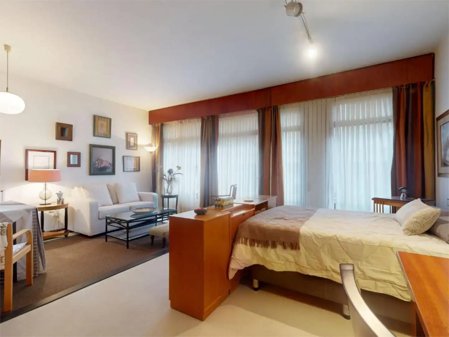 Apartments for rent in Urkixo Zumarkalea, 30, Alhóndiga Bedroom of Apartments for rent in Bilbao with Heating and Furnished