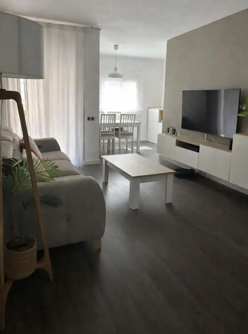 Living room of Flat for sale in Sant Joan Despí  with Air Conditioner and Balcony