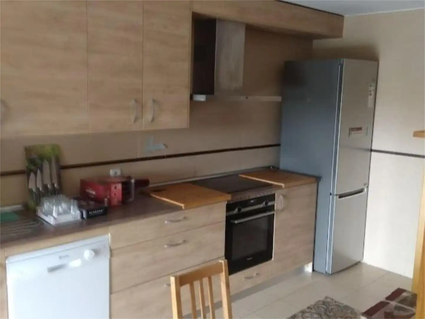 Cocina de Casa o chalet de alquiler en Guadalajara Capital con Calefacción, Jardín privado y Parquet