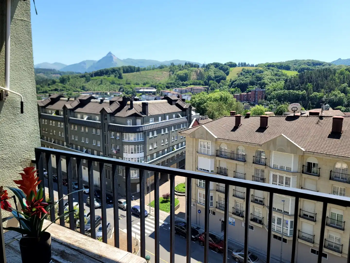 Vista exterior de Piso en venta en Ordizia con Balcón