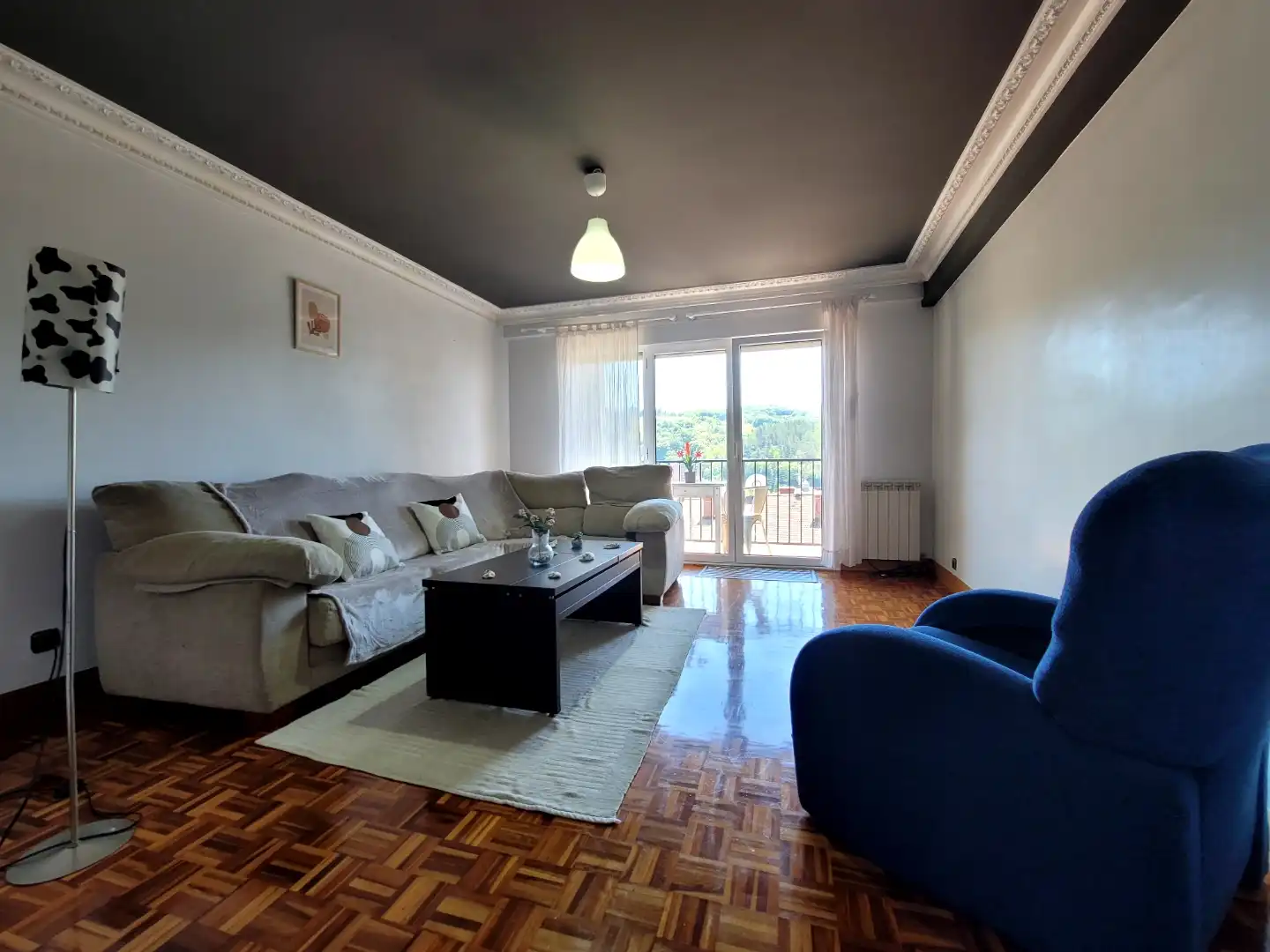 Sala de estar de Piso en venta en Ordizia con Balcón