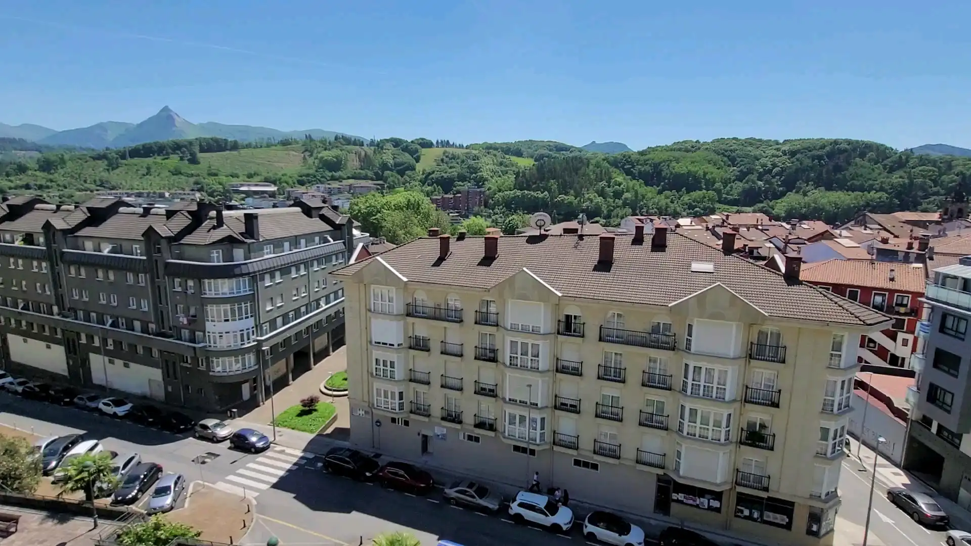 Vista exterior de Piso en venta en Ordizia con Balcón
