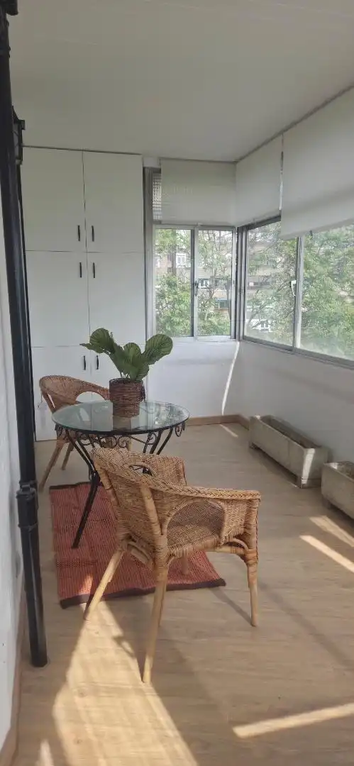 Terrasse von Wohnung zur Miete in  Madrid Capital mit Terrasse