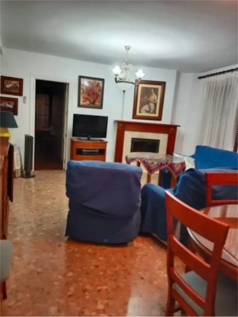 Living room of Flat for rent in Andújar  with Heating, Terrace and Furnished