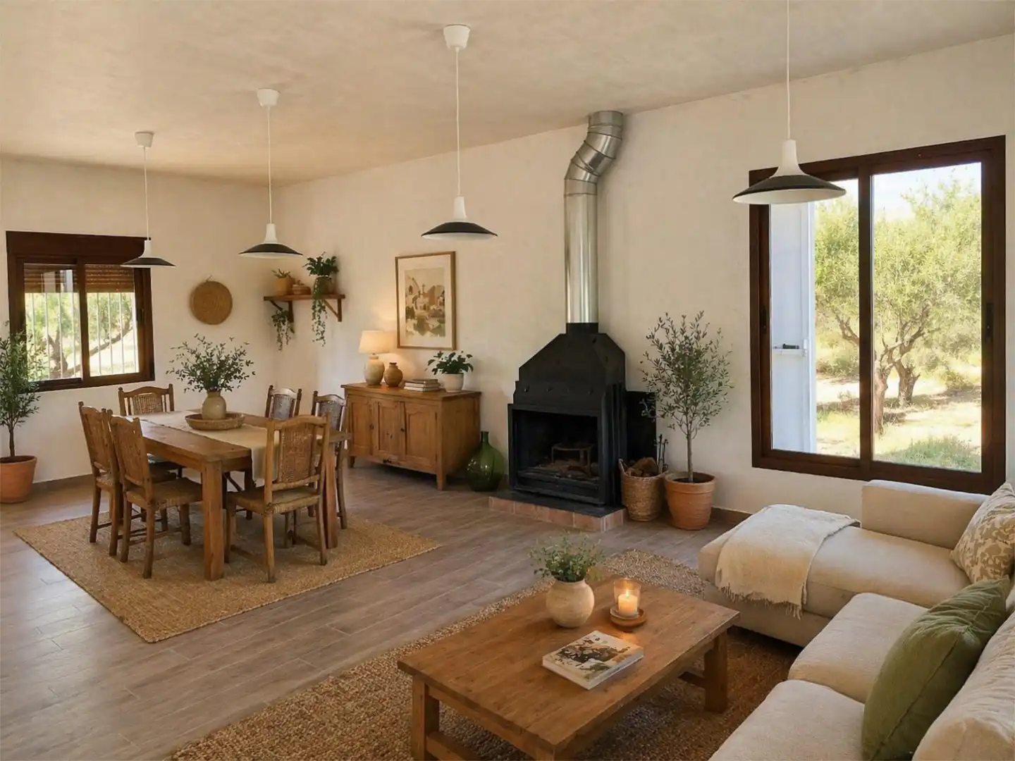 Casa o chalet en venta en Paraje Montailon, 36, Vélez-Blanco Comedor de Casa o chalet en venta en Vélez-Blanco con Aire acondicionado, Jardín privado y Terraza
