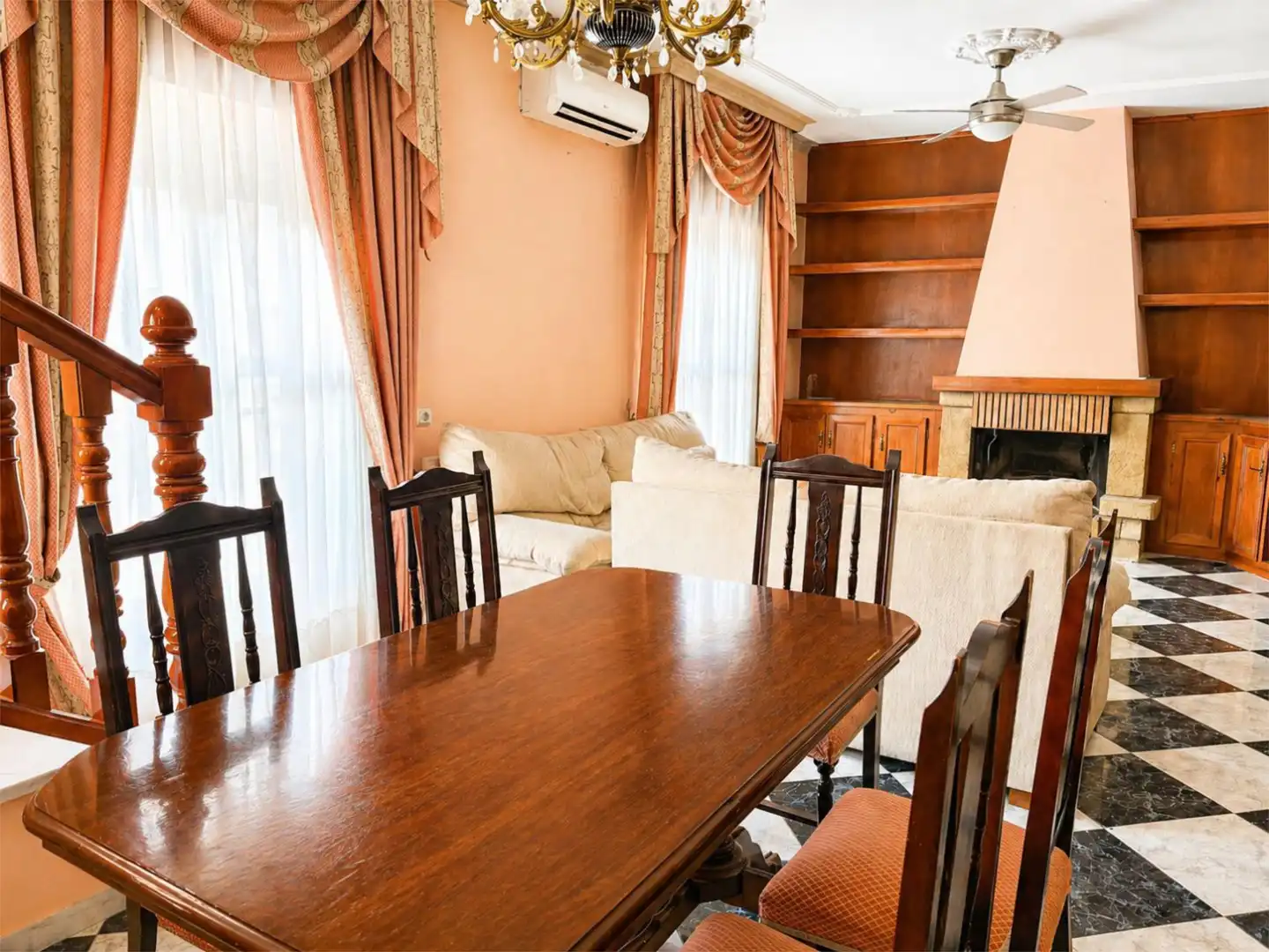 Dining room of Flat for sale in Alhama de Almería  with Air Conditioner, Terrace and Balcony
