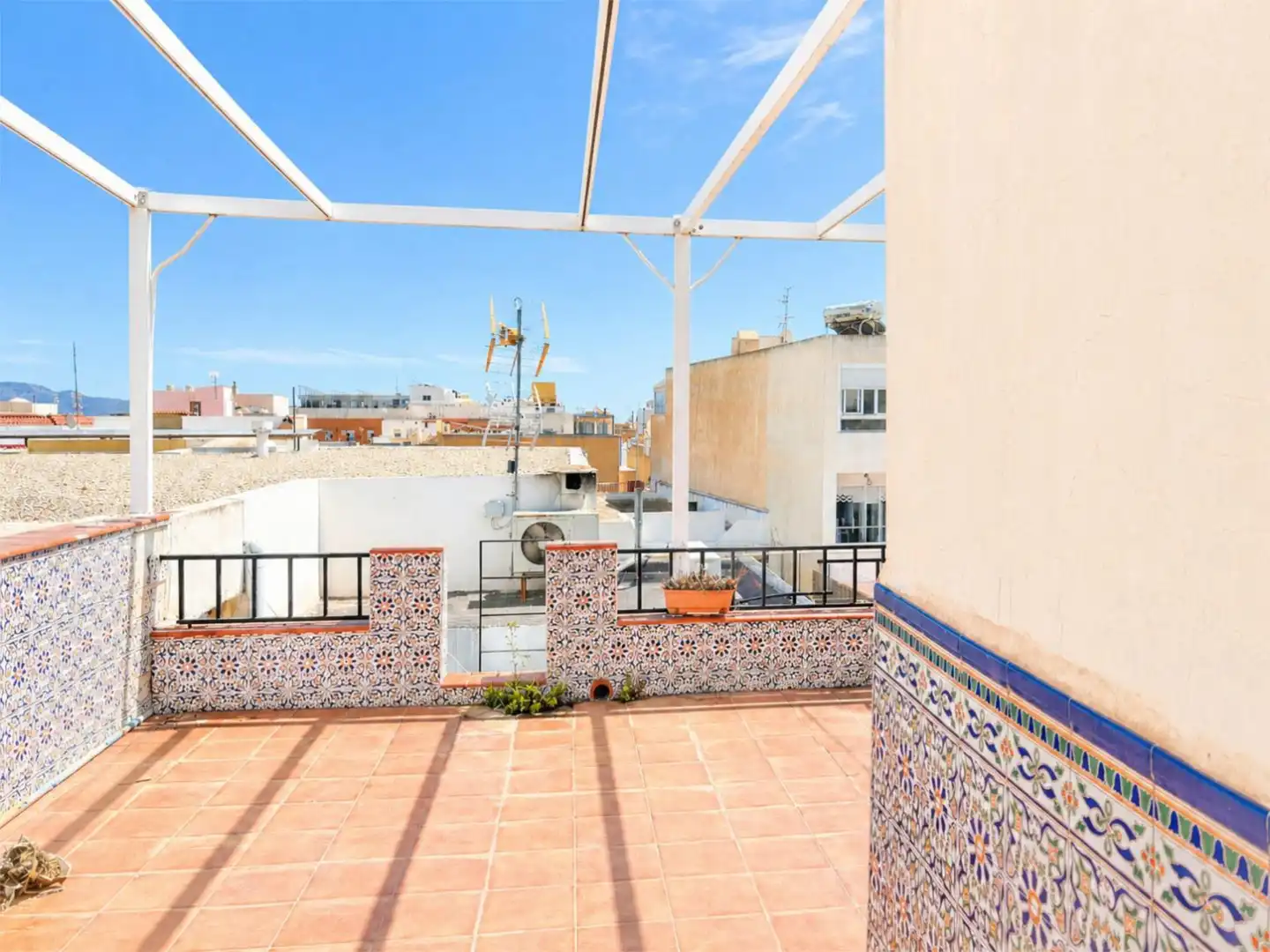 Terrace of Flat for sale in Alhama de Almería  with Air Conditioner, Terrace and Balcony