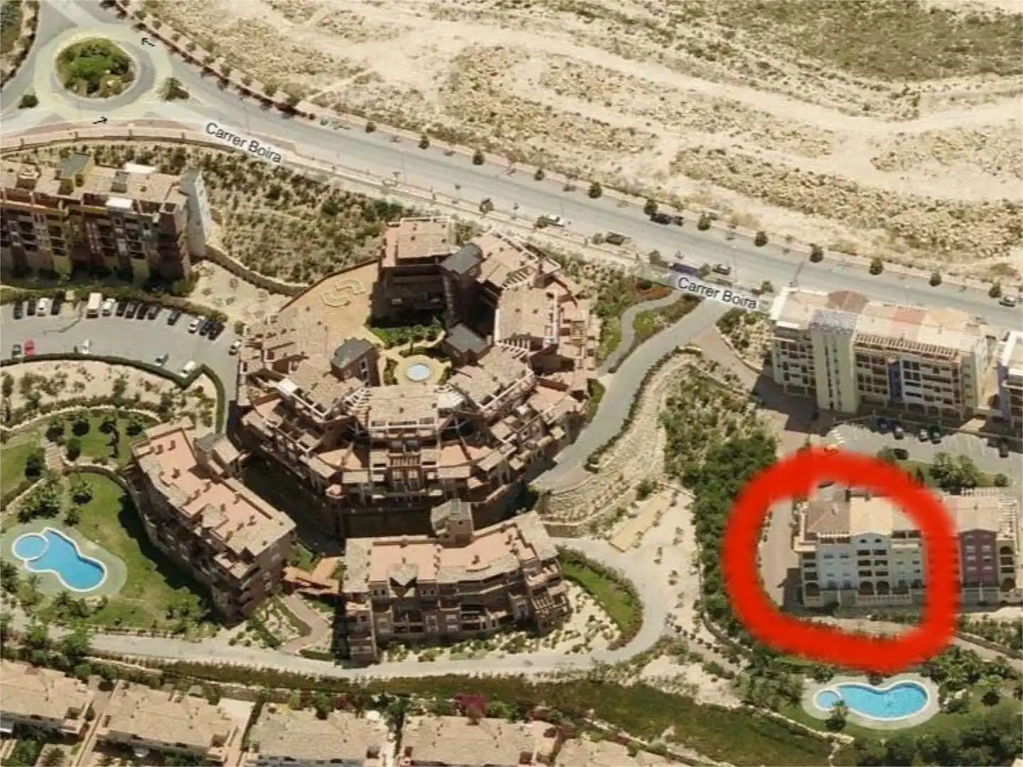 Piso en venta en Carrer de la Boira, 9, Bonalba - Cotoveta Vista exterior de Piso en venta en Mutxamel con Aire acondicionado, Terraza y Amueblado