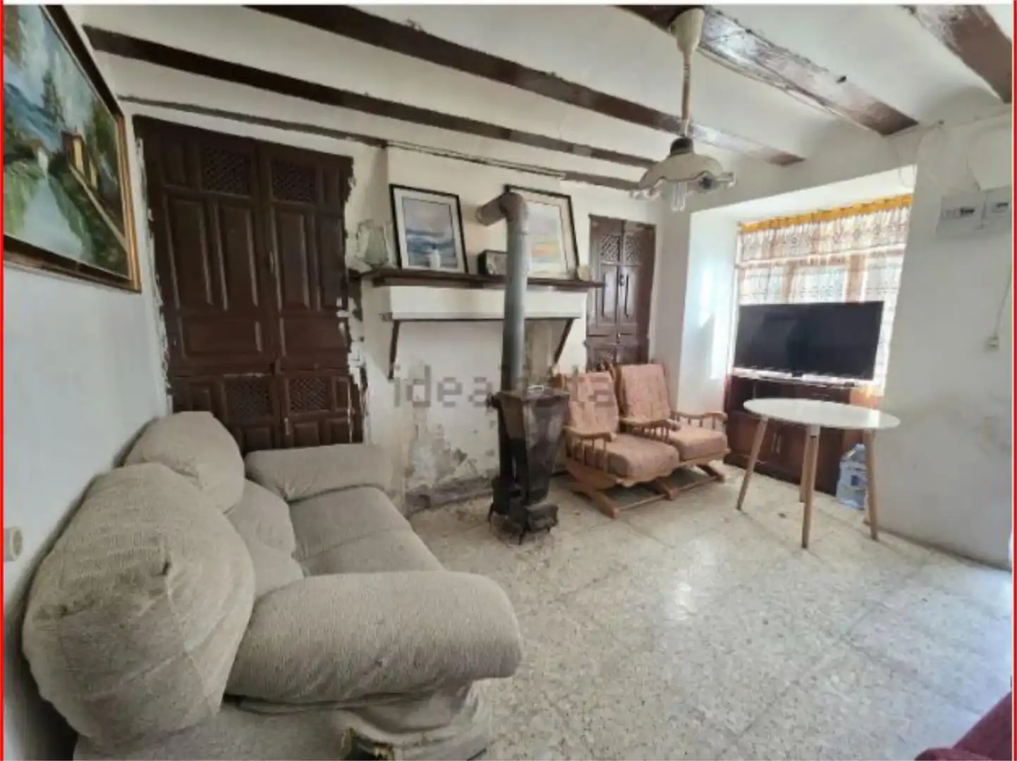 Casa adosada en venta en Calle Agua, 6, María Sala de estar de Casa adosada en venta en María con Calefacción, Trastero y Amueblado