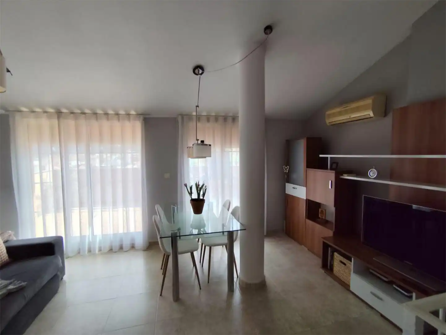 Dining room of Attic for sale in  Murcia Capital  with Air Conditioner, Heating and Terrace